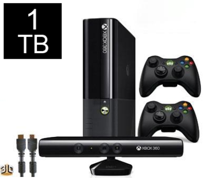 2.EL MICROSOFT XBOX 360 1TB + 2.KOL + JTAG + KINECT SENSÖR + 220 ADET OYUN YÜKLÜ