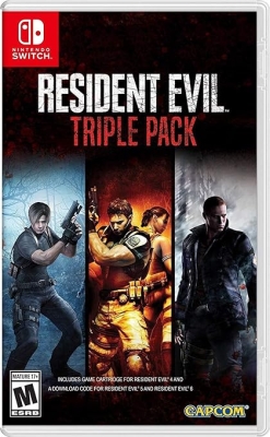 2.EL SWİTCH OYUN RESİDENT EVIL TRPLE PACK