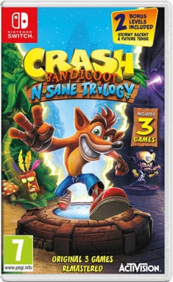 ACTİVİSİON CRASH BANDİCOOT N.SANE TRİLOGY NİNTENDO SWİTCH OYUN