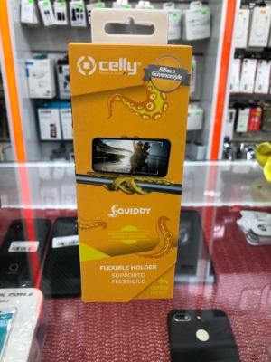 CELLY SQUİDDY ESNEK MİNİ TRİPOD SARI