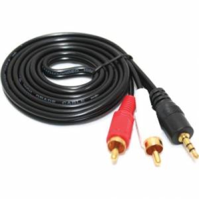 HADRON HD4646 2 RCA TO AUX 1.5 METRE