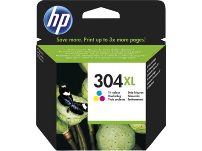 HP N9K07A NO 304XL YÜKSEK KAPASİTE ÜÇ RENKLİ