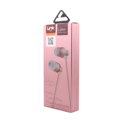 LINKTECH H20 PEMBE KULAKLIK