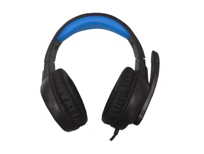 SNOPY SN-GX1 ERGO SİYAH/MAVİ 3,5MM MİKROFONLU GAMİNG KULAKLIK