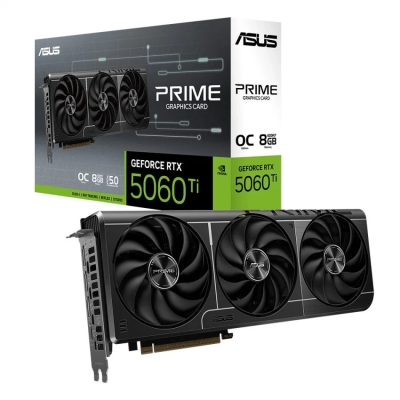 ASUS RTX 5060 TI PRİME OC EDİTİON PRIME-RTX5060TI-O8G 128 BİT GDDR7 8 GB EKRAN KARTI
