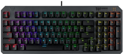 ASUS Tuf Gaming K3 Gen II Red Switch Kompakt 97 Tuş Dizilimi Optik-Mekanik RGB Anahtarlar Q Oyuncu Klavyesi