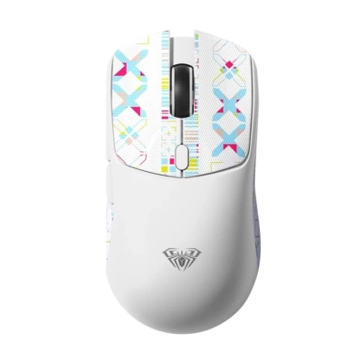 AULA SC580X LİGHTWEİGHT KABLOLU VE KABLOSUZ MOUSE BEYAZ