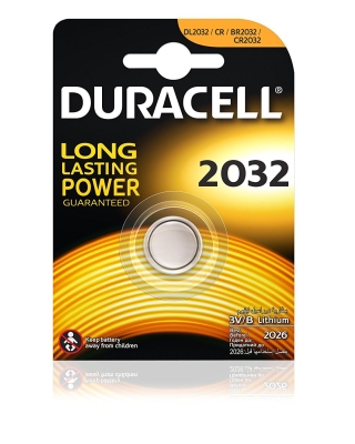DURACELL DL/DC 2032 LİTYUM 3 VOLT PİL TEKLİ