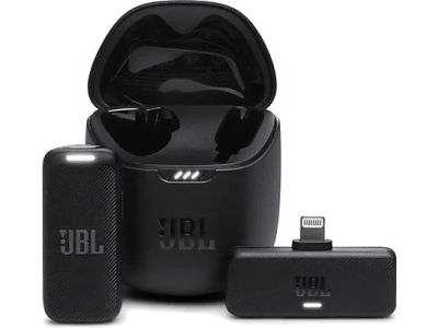 JBL QUANTUM STREAM WİRELESS LİGHTNİNG YAKA MİKROFONU SİYAH