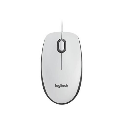 LOGİTECH M100 BEYAZ OPTİK KABLOLU MOUSE (910-006764)