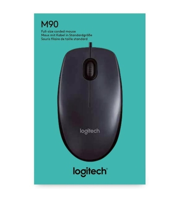 Logitech M90 910-001793 USB 1000 DPI OPTİK MOUSE SİYAH