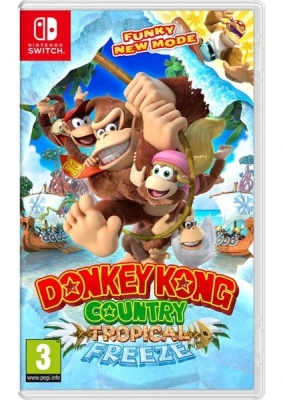 NİNTENDO SWİTCH DONKEY KONG COUNTRY TROPİCAL FREEZE